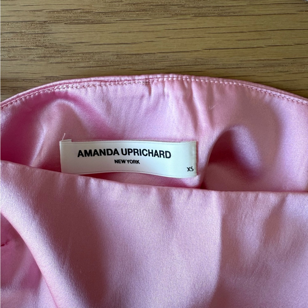 Pink Satin Mini Dress - Picture 8 of 8